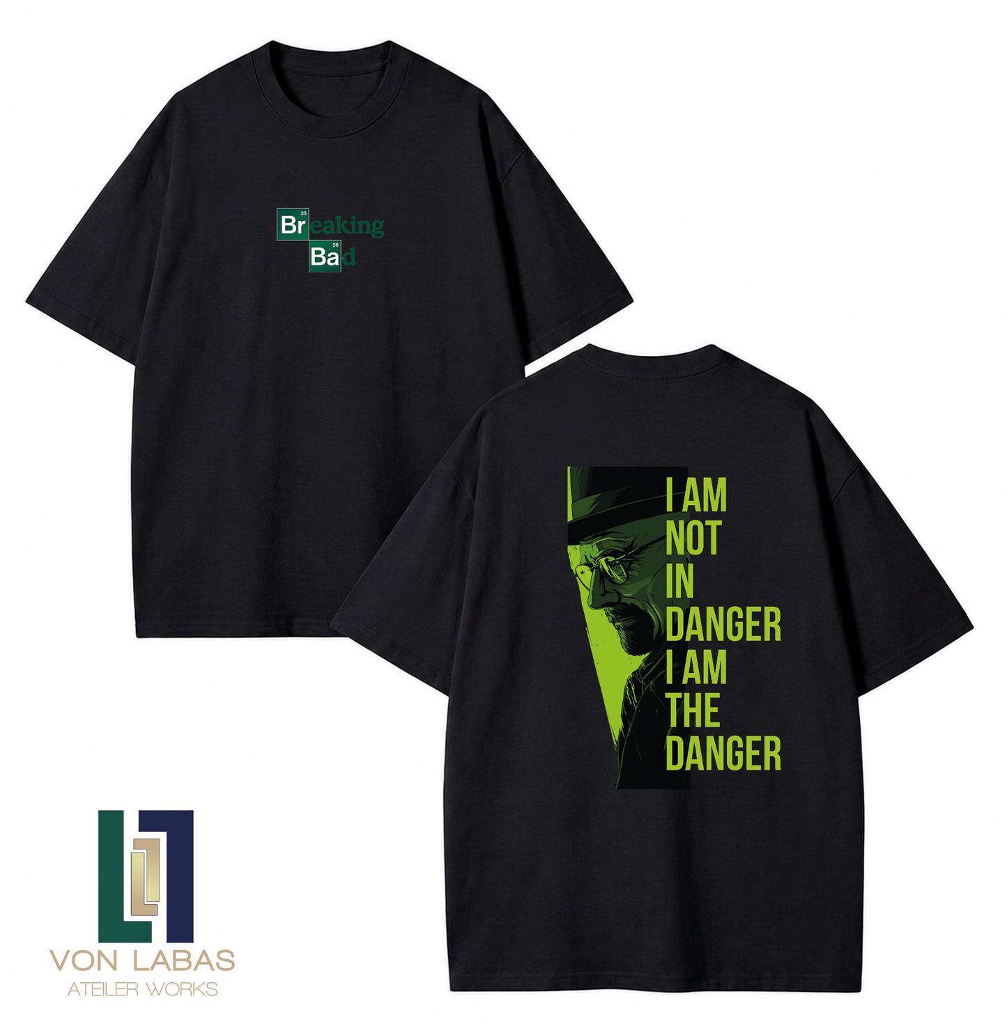 Breaking Bad I Am The Danger Baskılı Oversize T-Shirt