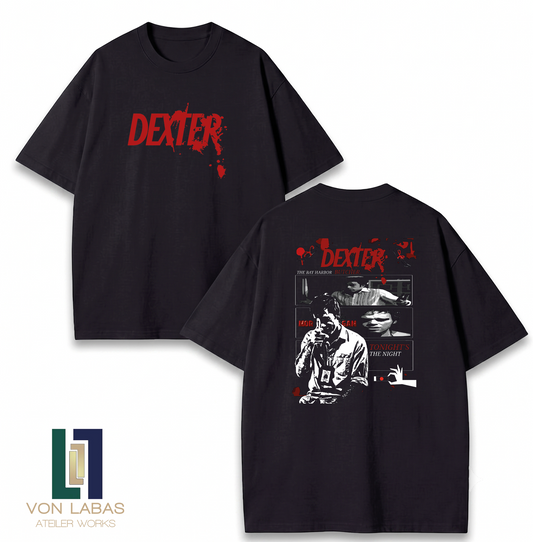 Dexter Baskılı Oversize T-Shirt