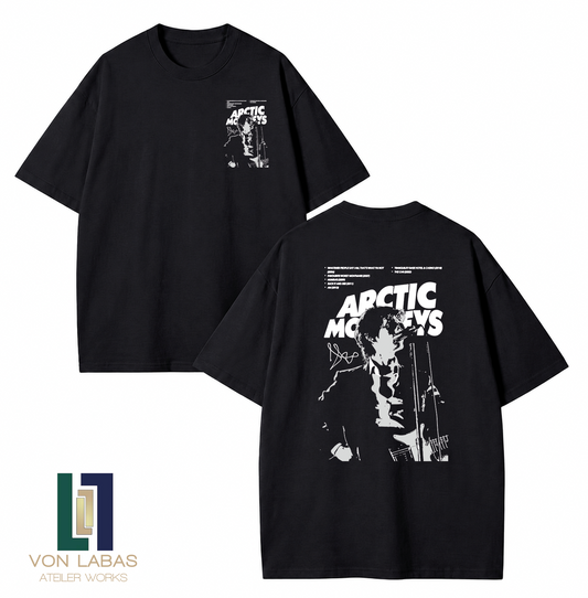 Arctic Monkeys Discography Baskılı Oversize T-Shirt