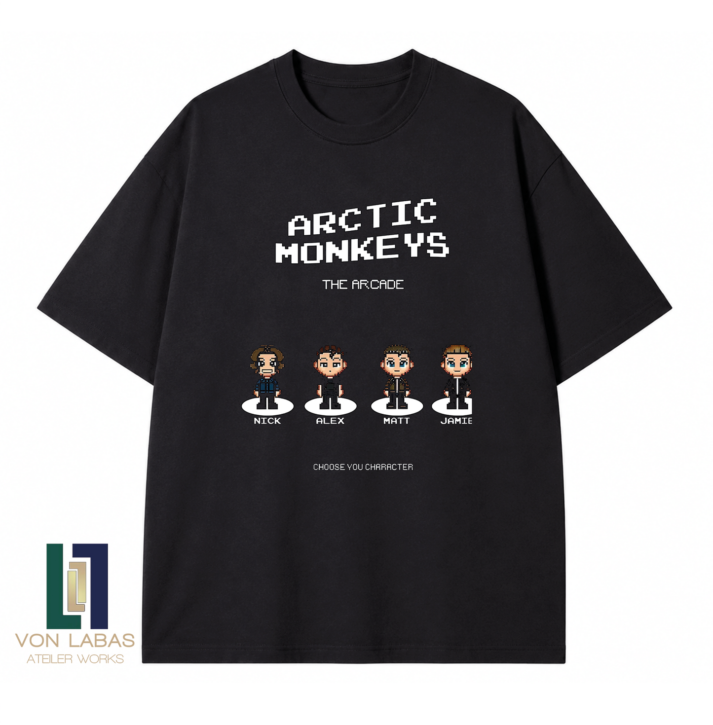 Arctic Monkeys The Arcade Baskılı Oversize T-Shirt