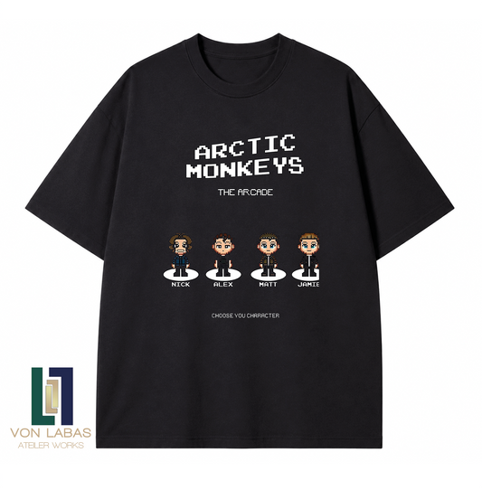 Arctic Monkeys The Arcade Baskılı Oversize T-Shirt