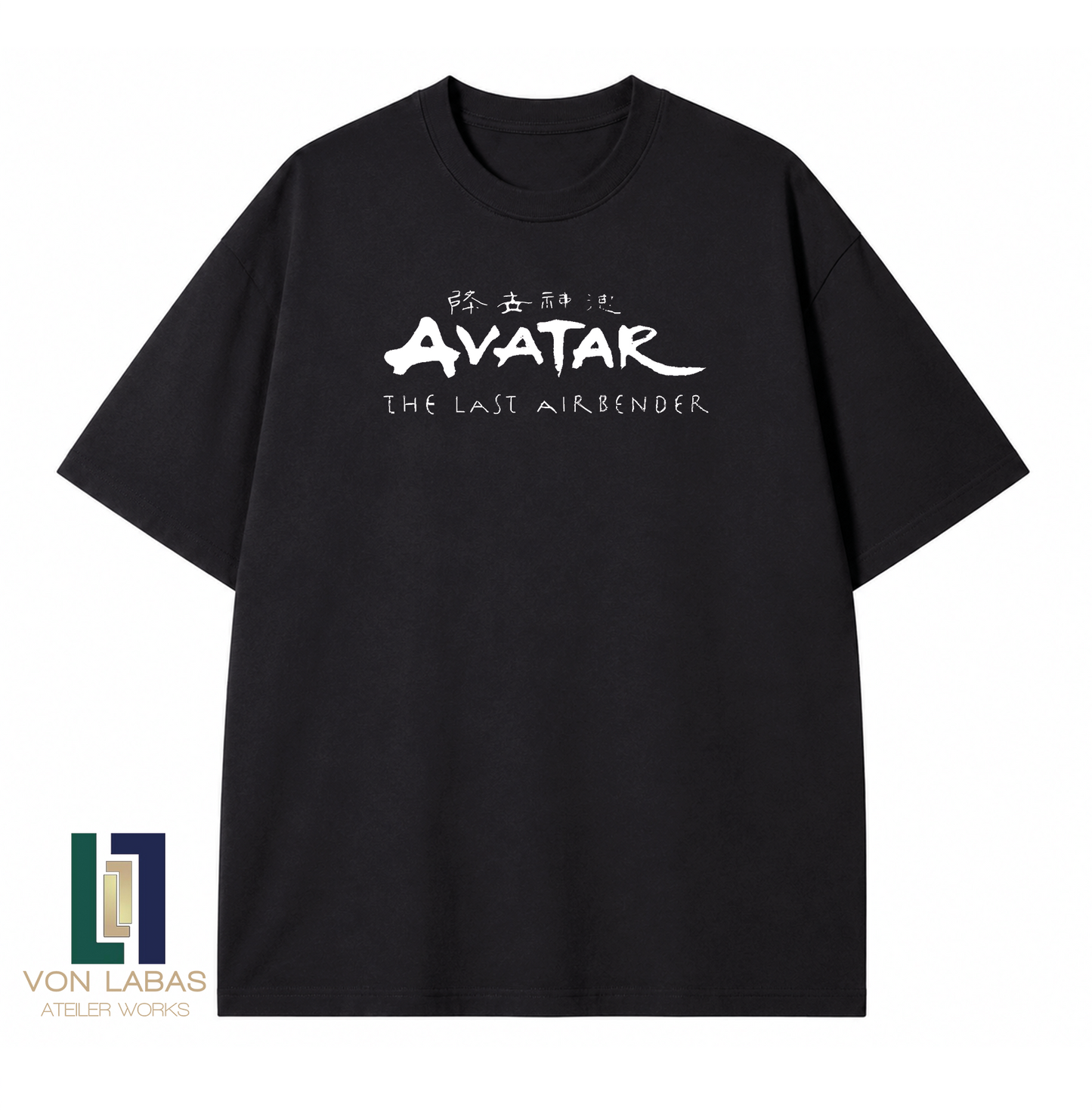 Avatar The Last Airbender Baskılı Oversize T-Shirt