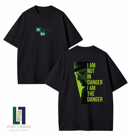 Breaking Bad I Am The Danger Baskılı Oversize T-Shirt