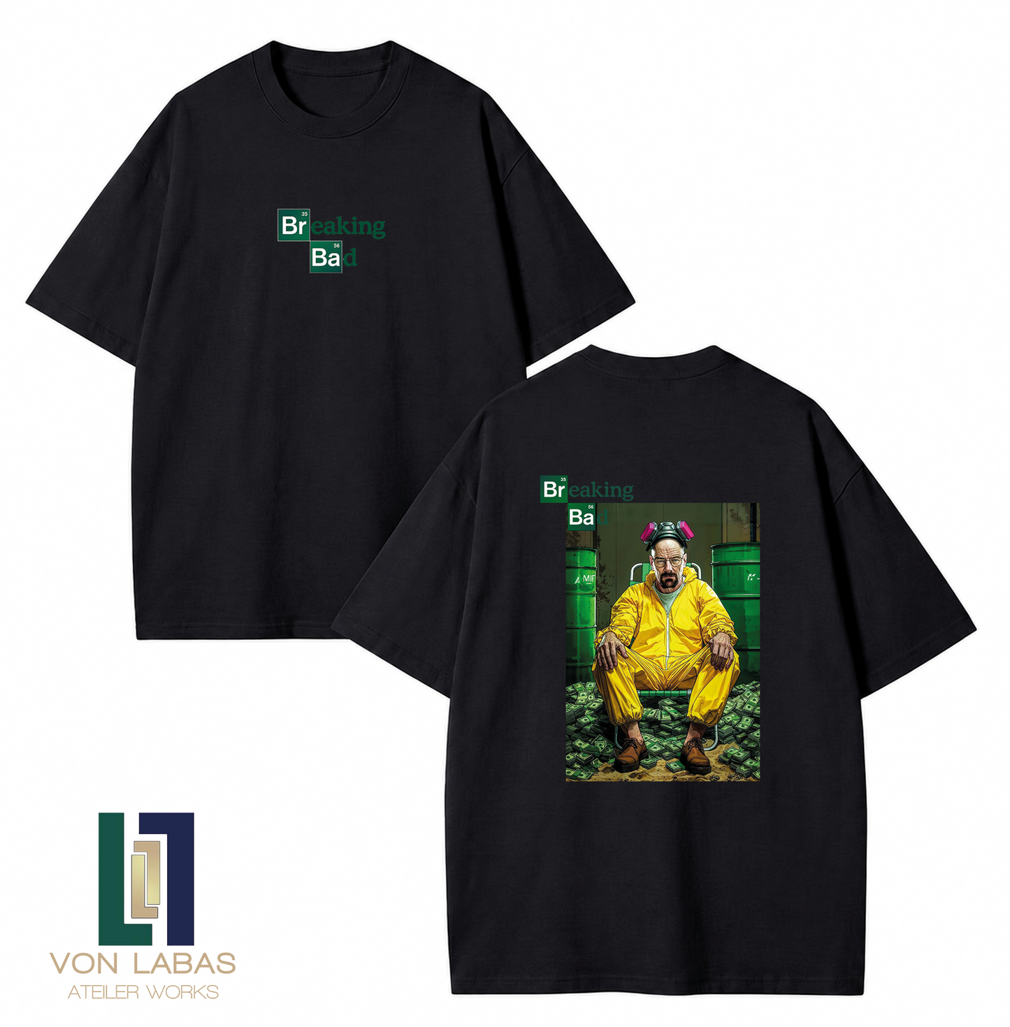 Breaking Bad Heisenberg Baskılı Oversize T-Shirt