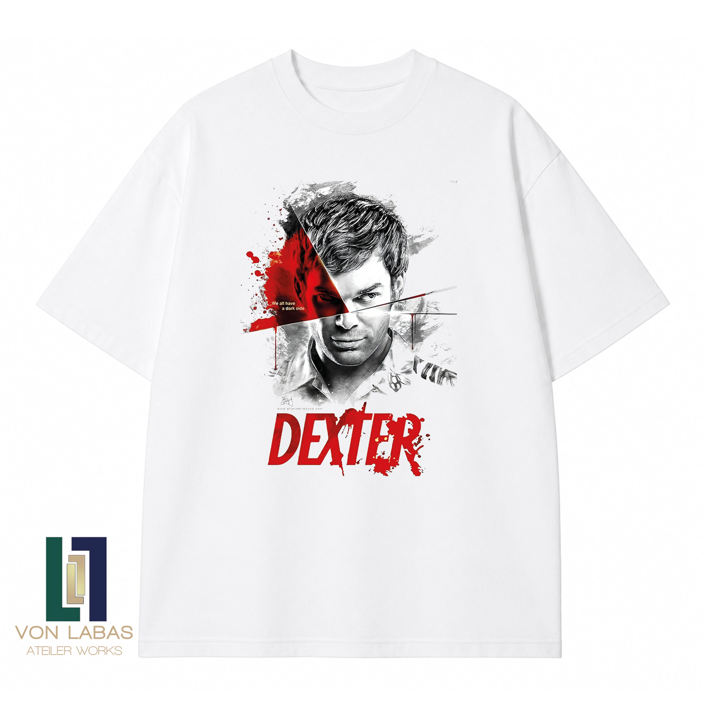 Dexter Baskılı Oversize T-Shirt