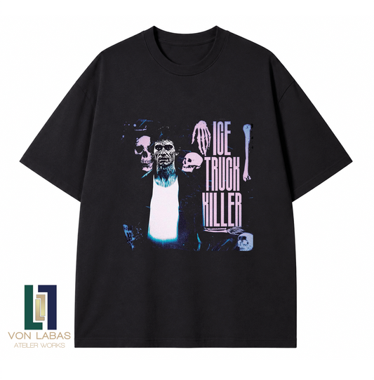 Dexter Baskılı Oversize T-Shirt