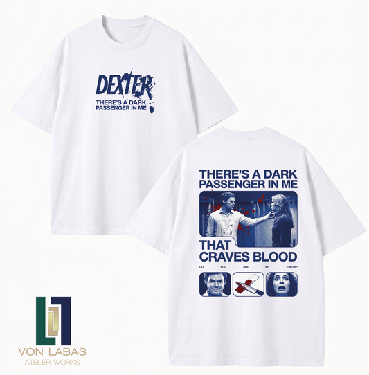 Dexter Baskılı Oversize T-Shirt
