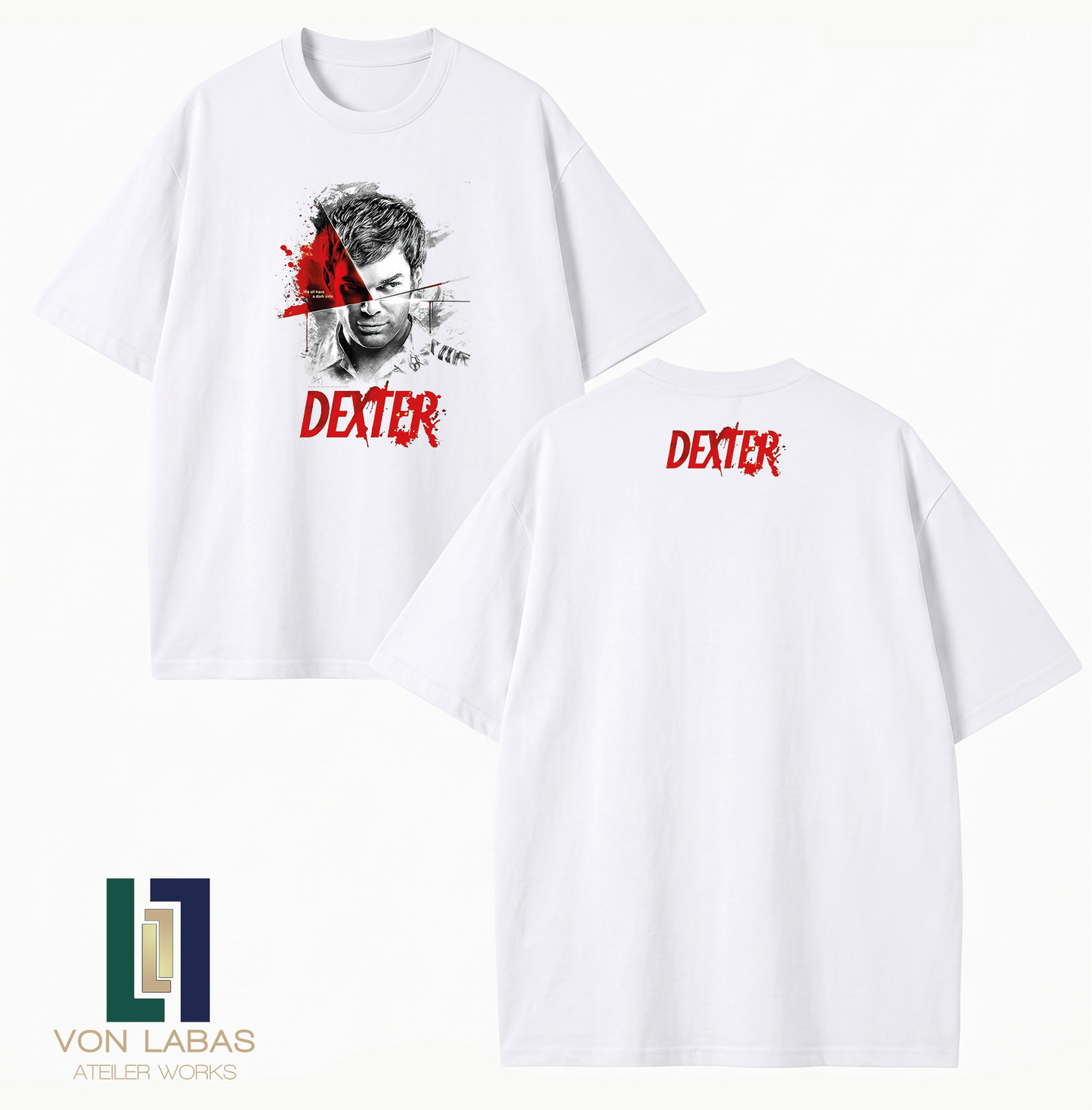 Dexter Baskılı Oversize T-Shirt