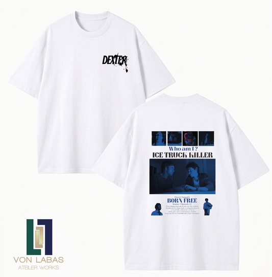 Dexter Baskılı Oversize T-Shirt