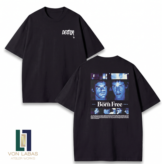 Dexter Baskılı Oversize T-Shirt