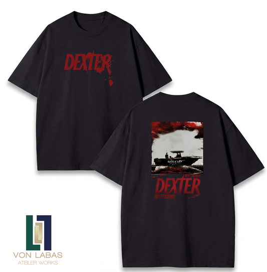 Dexter Baskılı Oversize T-Shirt