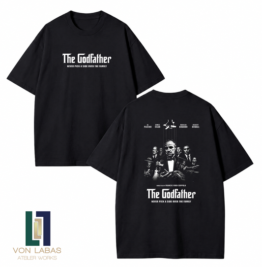 The Godfather Baskılı Oversize T-Shirt