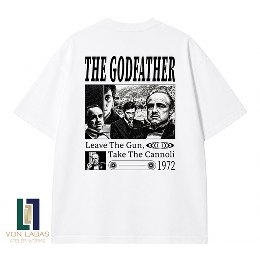 The Godfather Baskılı Oversize T-Shirt