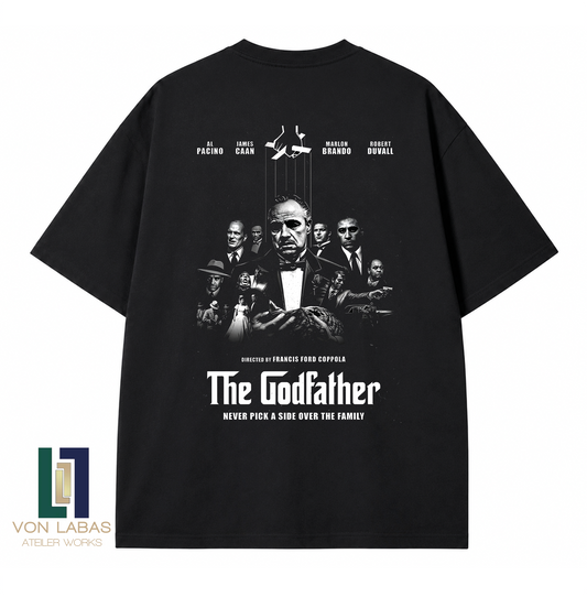The Godfather Baskılı Oversize T-Shirt