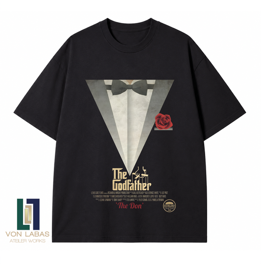 The Godfather Baskılı Oversize T-Shirt