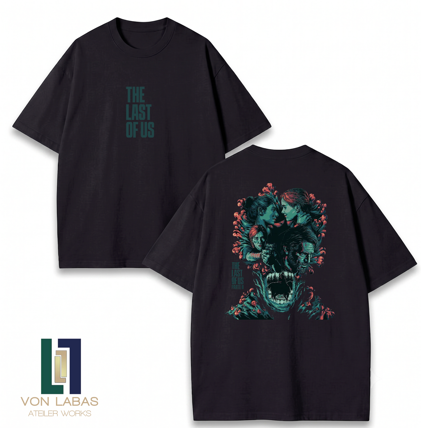 The Last of Us Baskılı Oversize T-Shirt
