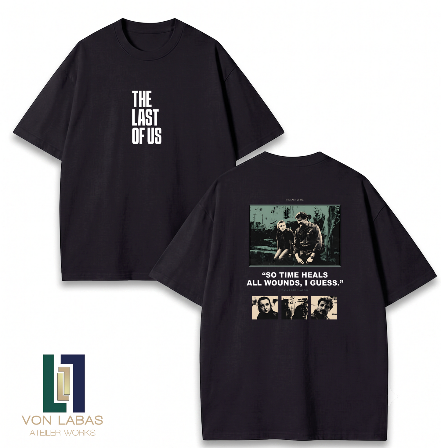 The Last of Us Baskılı Oversize T-Shirt