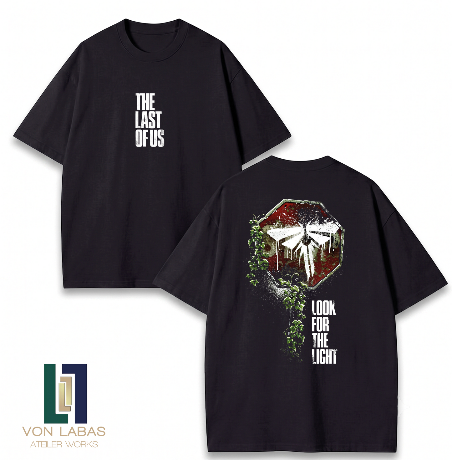 The Last of Us Baskılı Oversize T-Shirt