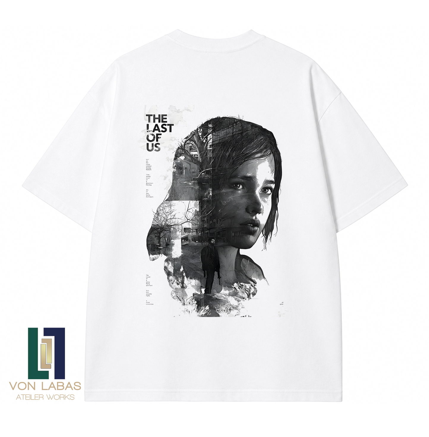 The Last of Us Baskılı Oversize T-Shirt
