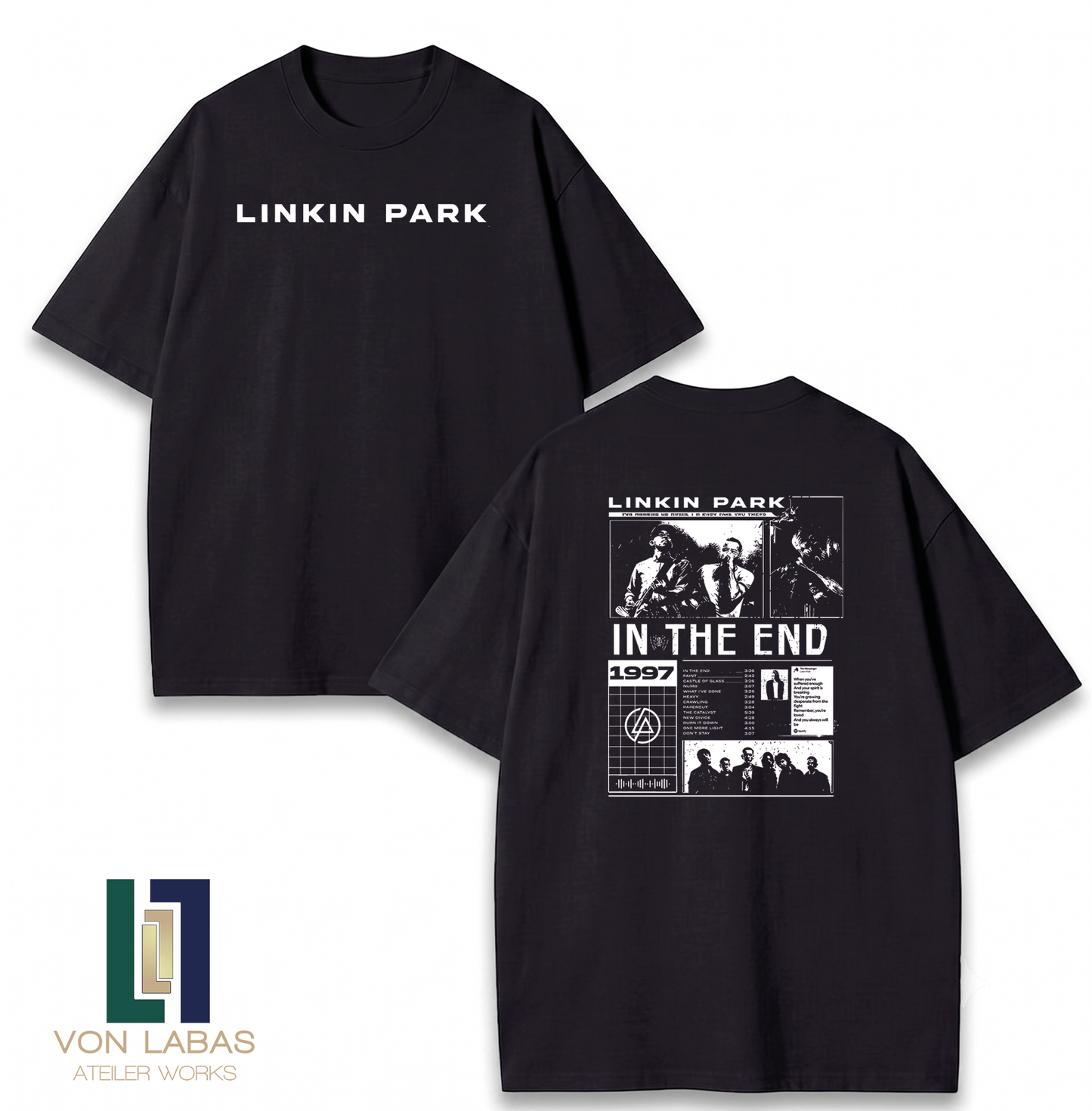 Linkin Park Baskılı Oversize T-Shirt