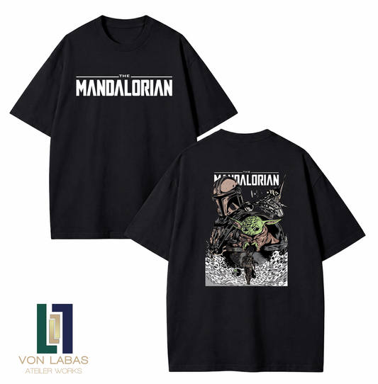 The Mandalorian Baskılı Oversize T-Shirt