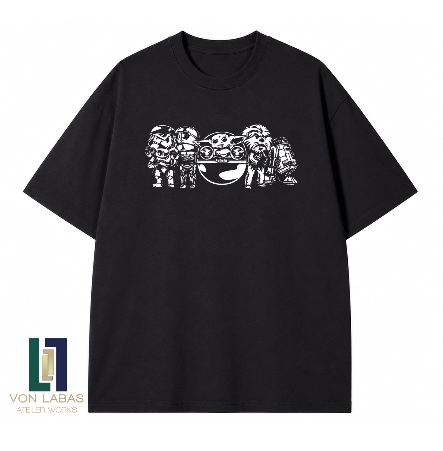 The Mandalorian Baskılı Oversize T-Shirt