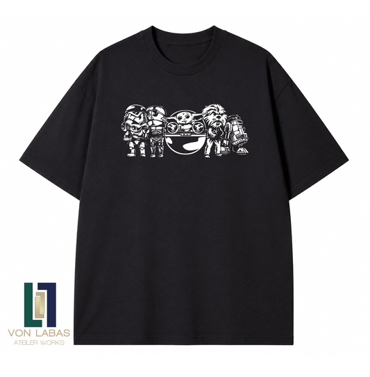 The Mandalorian Baskılı Oversize T-Shirt