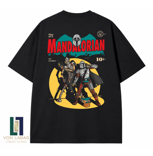The Mandalorian Baskılı Oversize T-Shirt