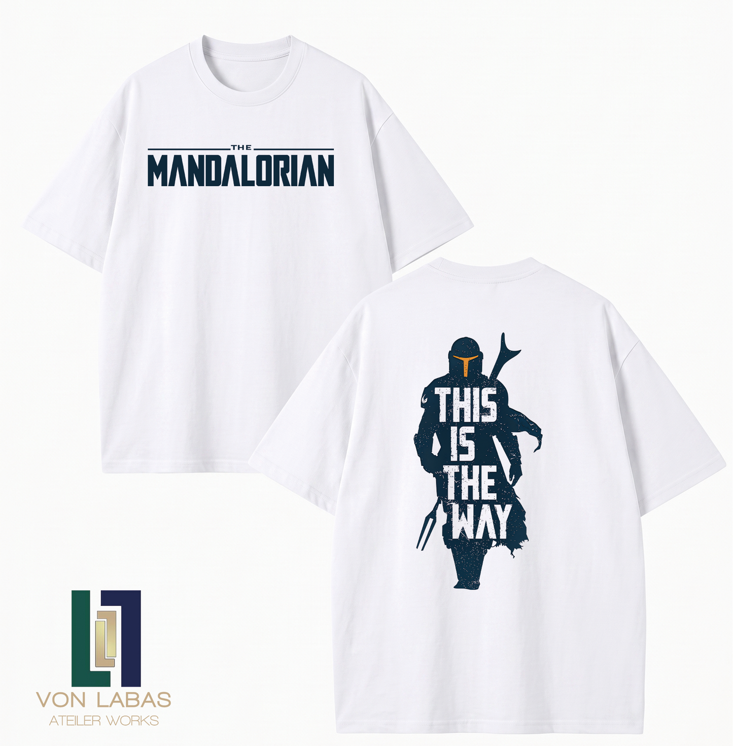 The Mandalorian Baskılı Oversize T-Shirt