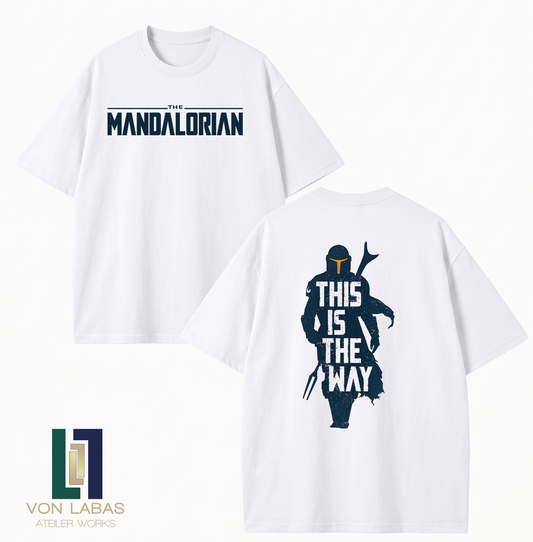 The Mandalorian Baskılı Oversize T-Shirt