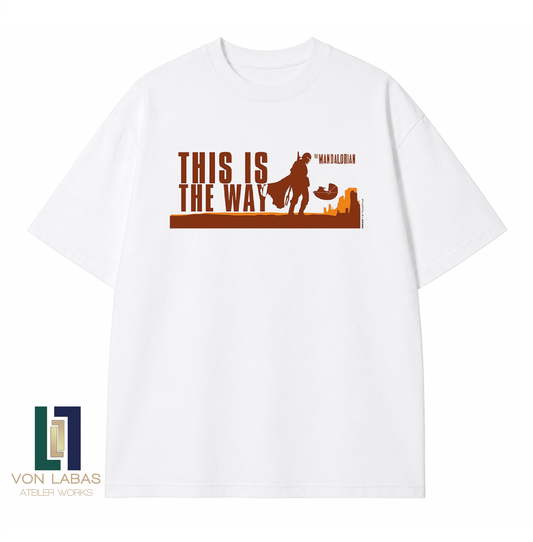 The Mandalorian Baskılı Oversize T-Shirt