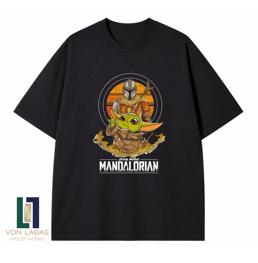 The Mandalorian Baskılı Oversize T-Shirt