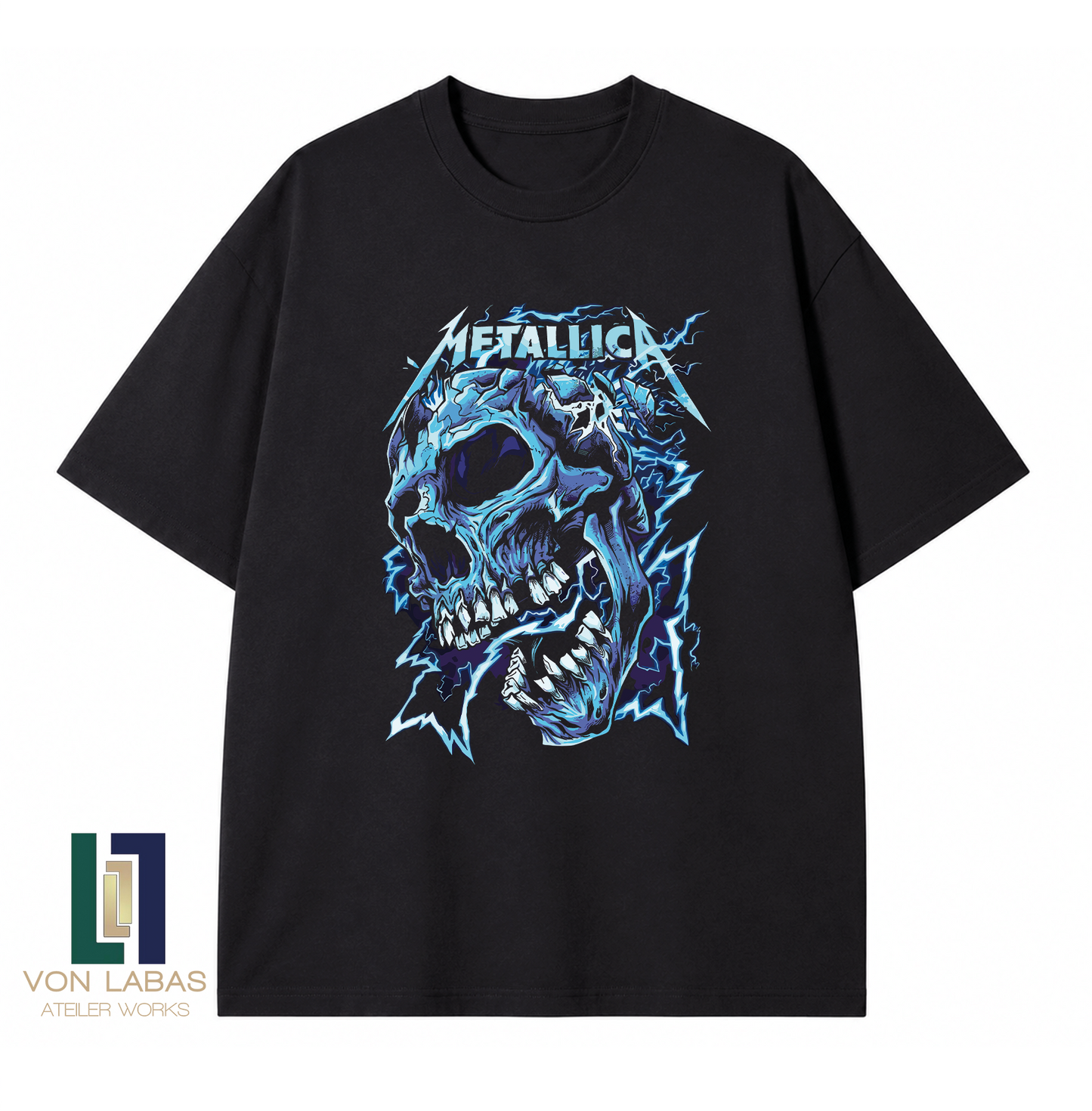 Metallica Baskılı Oversize T-Shirt