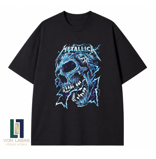 Metallica Baskılı Oversize T-Shirt