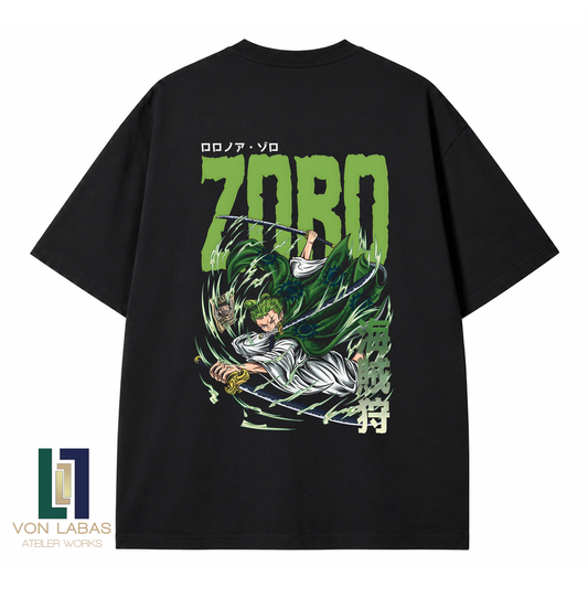 One Piece Baskılı Oversize T-Shirt