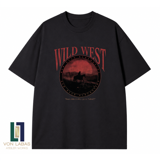 Red Dead Redemption Baskılı Oversize T-Shirt