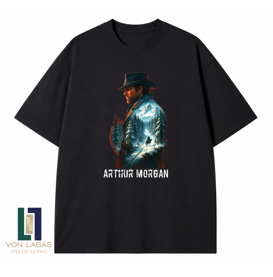Red Dead Redemption Baskılı Oversize T-Shirt