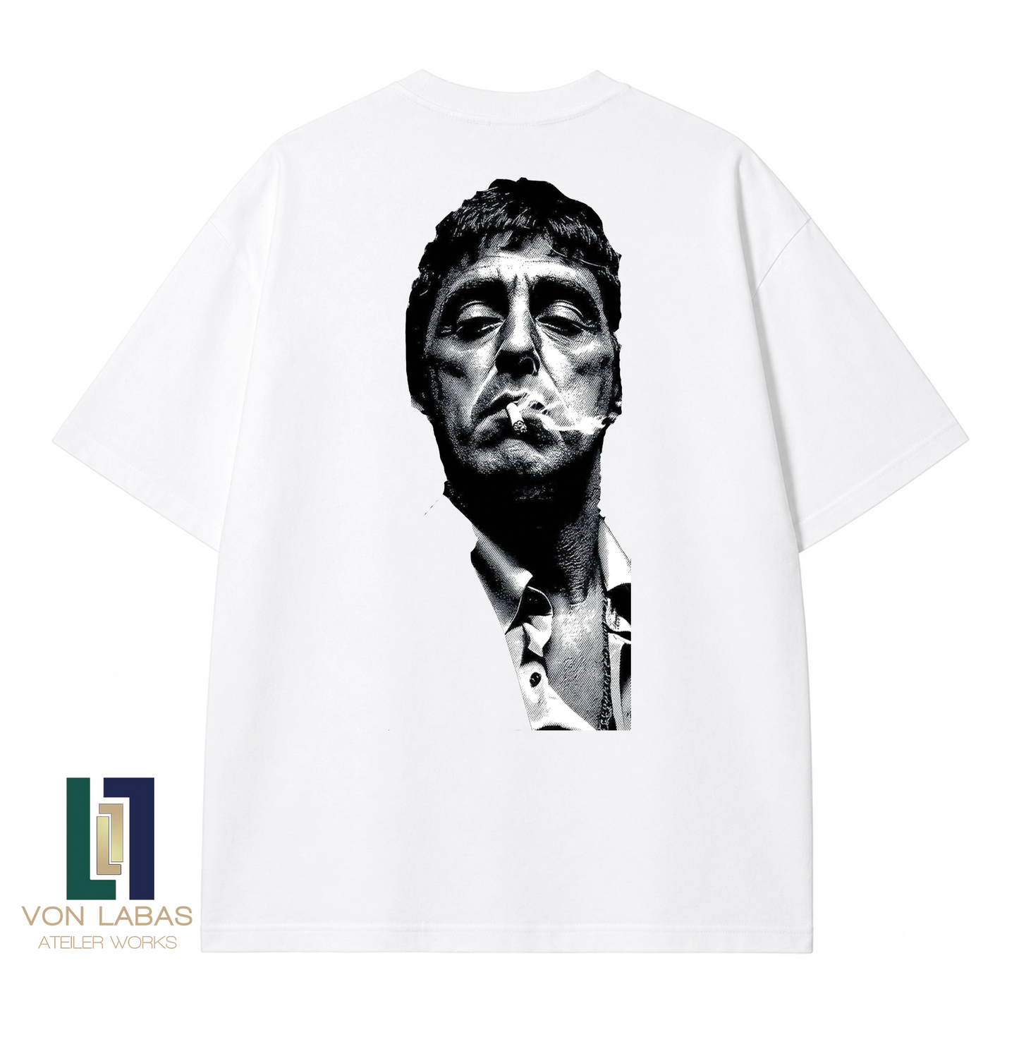 Scarface Baskılı Oversize T-Shirt