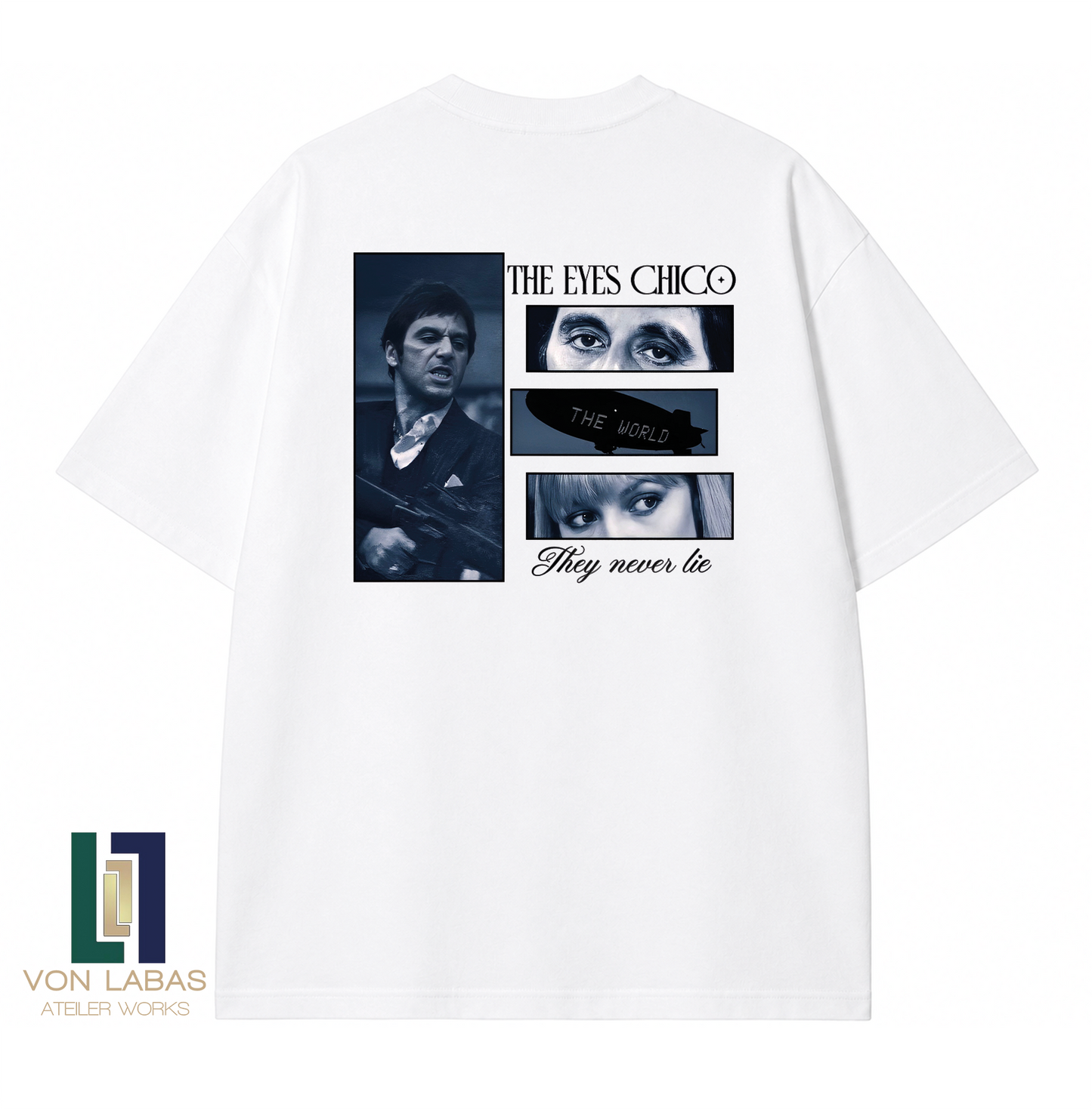 Scarface Baskılı Oversize T-Shirt