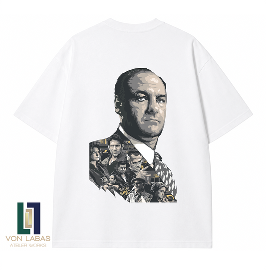 The Sopranos Baskılı Oversize T-Shirt