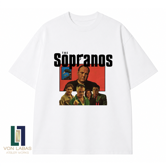 The Sopranos Baskılı Oversize T-Shirt