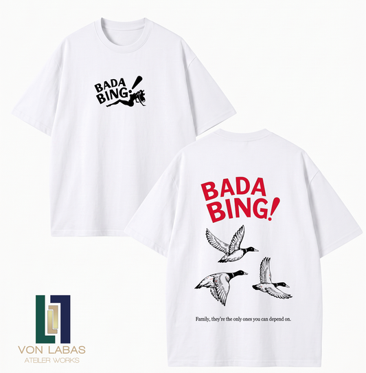 The Sopranos Baskılı Oversize T-Shirt