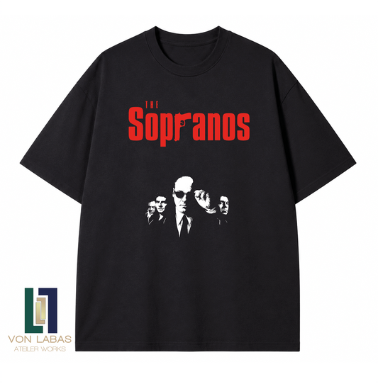 The Sopranos Baskılı Oversize T-Shirt
