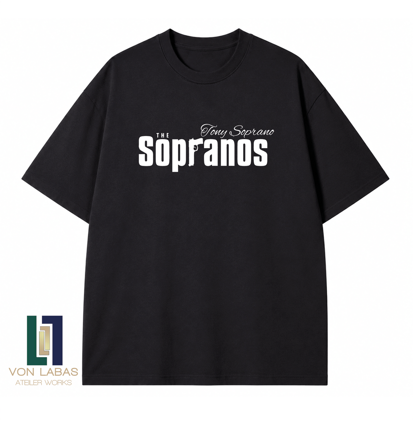The Sopranos Baskılı Oversize T-Shirt