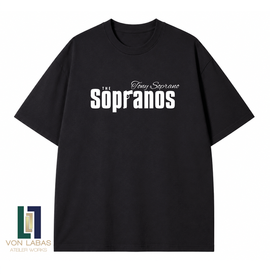 The Sopranos Baskılı Oversize T-Shirt