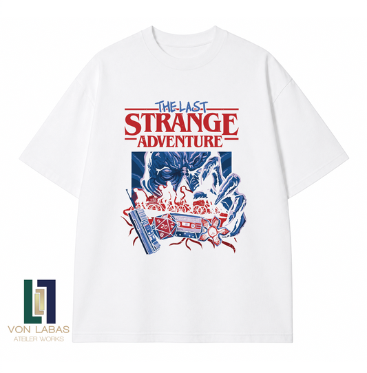 Stranger Things Baskılı Oversize T-Shirt