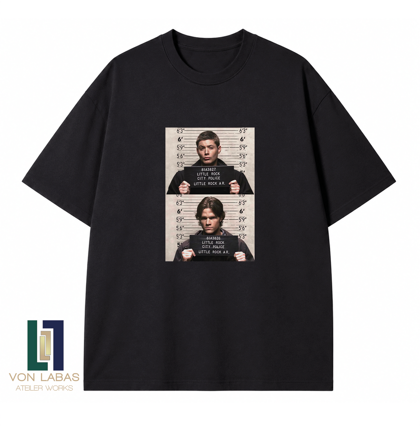 Supernatural Baskılı Oversize T-Shirt