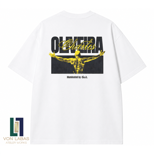 UFC Charles Oliveira Baskılı Oversize T-Shirt