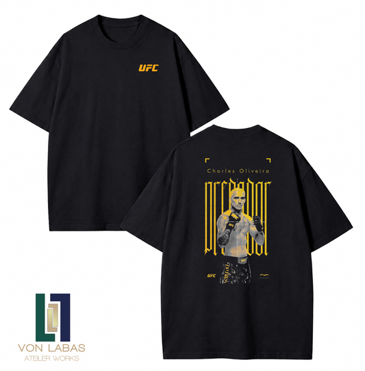 UFC Charles Oliveira Baskılı Oversize T-Shirt