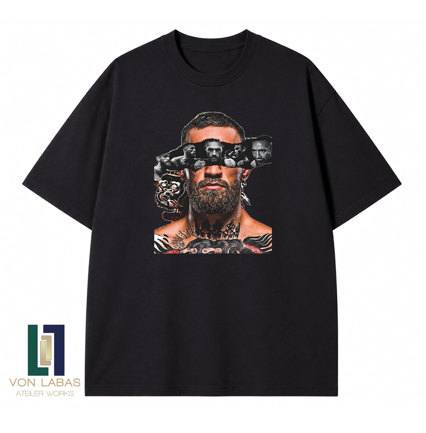UFC Conor McGregor Baskılı Oversize T-Shirt